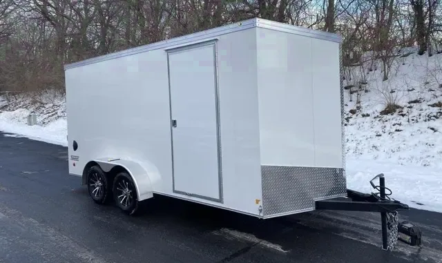 16ft - TA - V-Nose Enclosed Cargo Trailer
