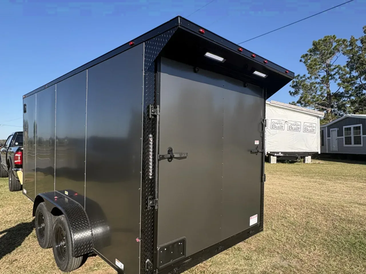 2026 South River 7x16TA 7' Height Blackout Rear Wing Spoiler Cargo / Enclosed Trailer