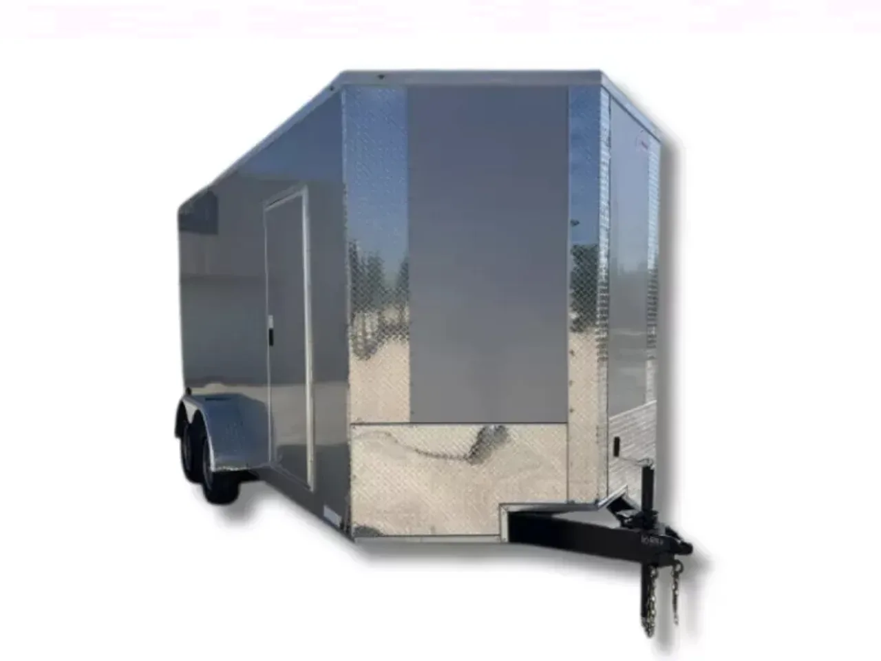 Xtreme Cargo 7x16 TA Polycore Enclosed Cargo Trailer | 7ft Intrerior, Semi-Screwless, Ramp