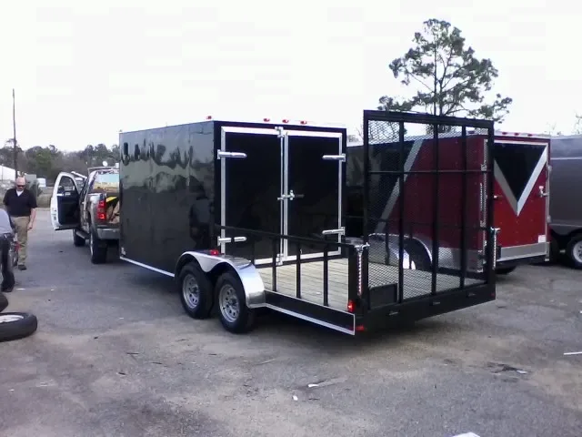 2026 7' X 18' CUSTOM CARGO UTILITY TRAILER