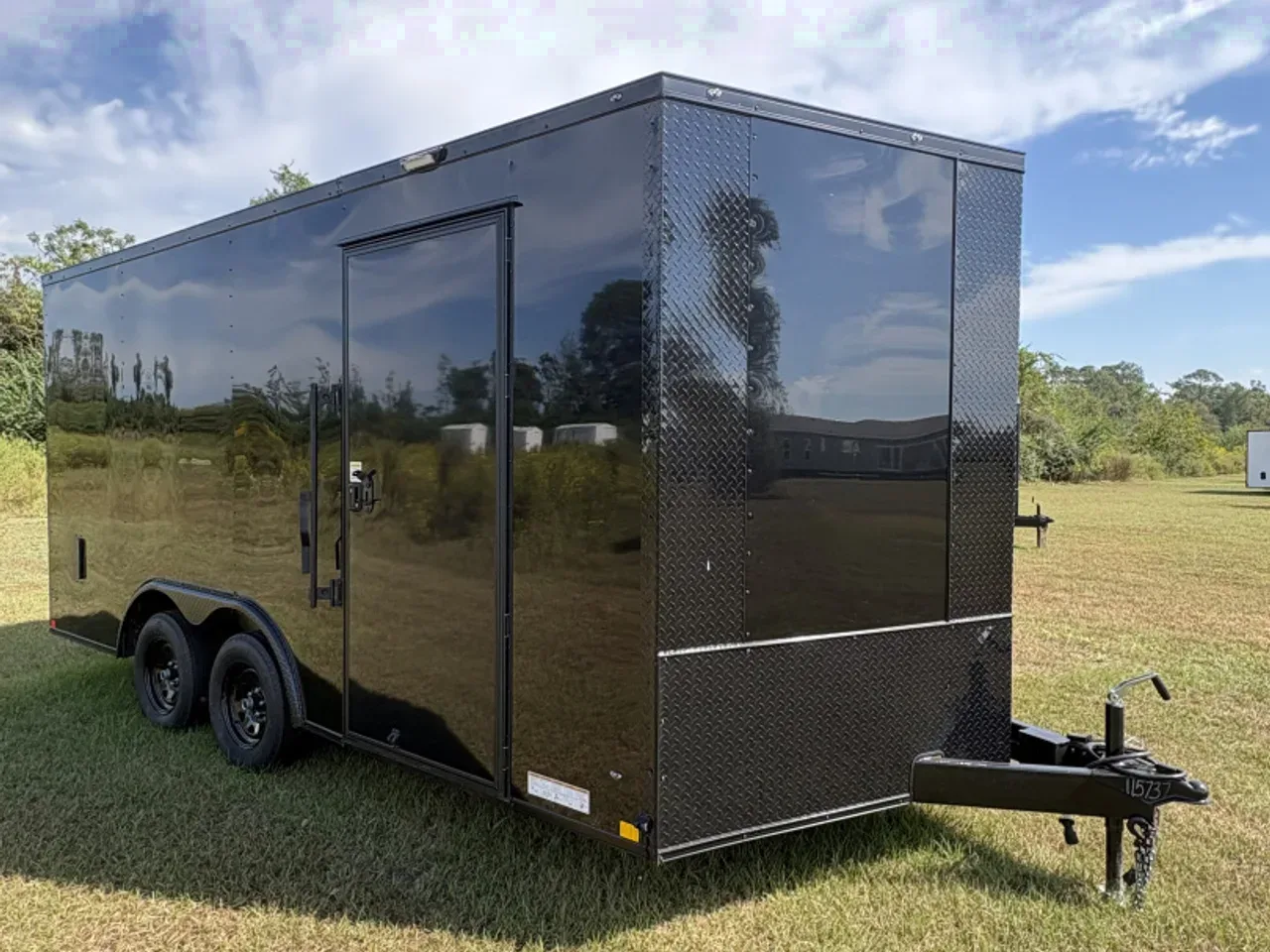 2026 Diamond Cargo 8.5x16TA 7' Blackout Edition PolyCor Cargo / Enclosed Trailer