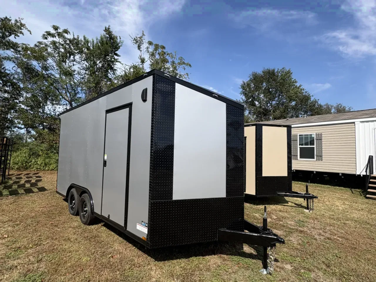 2026 Anvil 8.5x16TA 7'6" Slant V Nose Rear Wing Spoiler .080 PolyCor Cargo / Enclosed Trailer