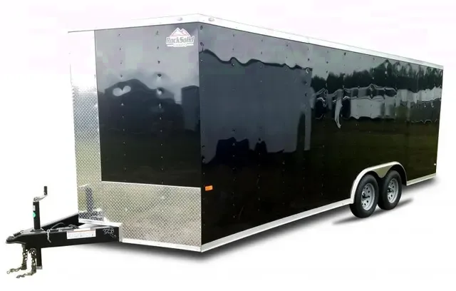 2024 Rock Solid Cargo 8.5 x 20 TA Enclosed Cargo Trailer / 5200 lb. Axles