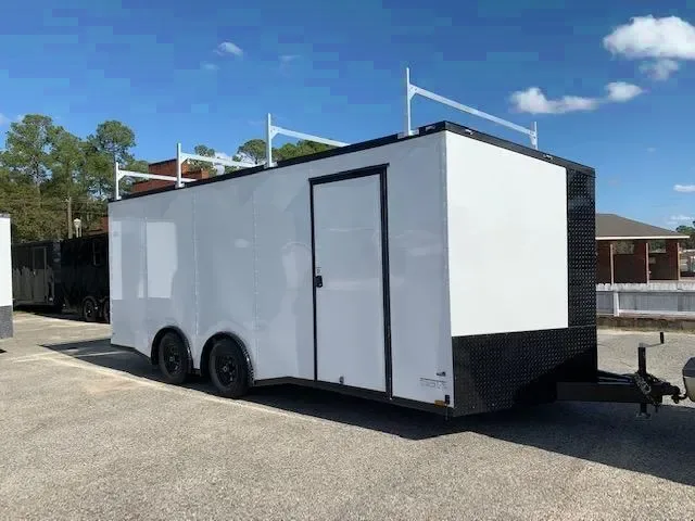2025 Anvil 8.5x20 Enclosed Cargo Trailer – White