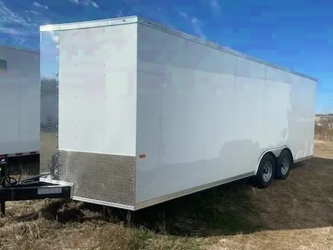 2025 Rock Solid Cargo 8.5x20 White Enclosed Trailer – Make Offer