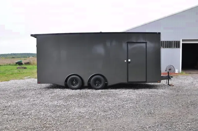 20FT CHARCOAL BLACKOUT CARGO TRAILER
