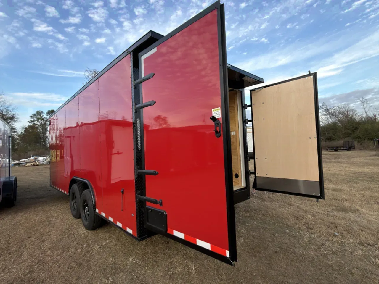 2026 Diamond Cargo 8.5x20TA 7' Rear Barn Doors Rear Wing Spoiler Cargo / Enclosed Trailer