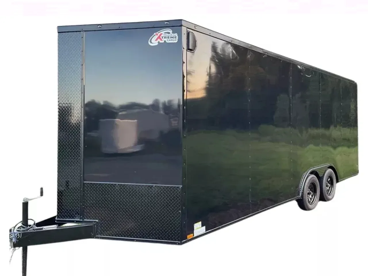 2027 Xtreme Cargo 8.5x20 TA Polycore Enclosed Cargo Trailer | 7ft, Blackout, Semi-Screwless