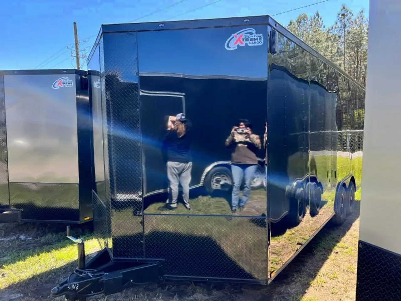 2027 Xtreme Cargo 8.5x20 TA3 Polycore Enclosed Cargo Trailer | 7ft, 5200lb Axles, Blackout, Semi-Scr