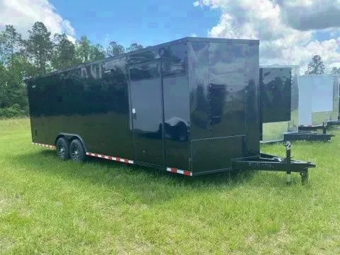 Spacious 2025 Rock Solid Cargo 8.5x24 Tandem Axle Enclosed Trailer - Douglas, GA