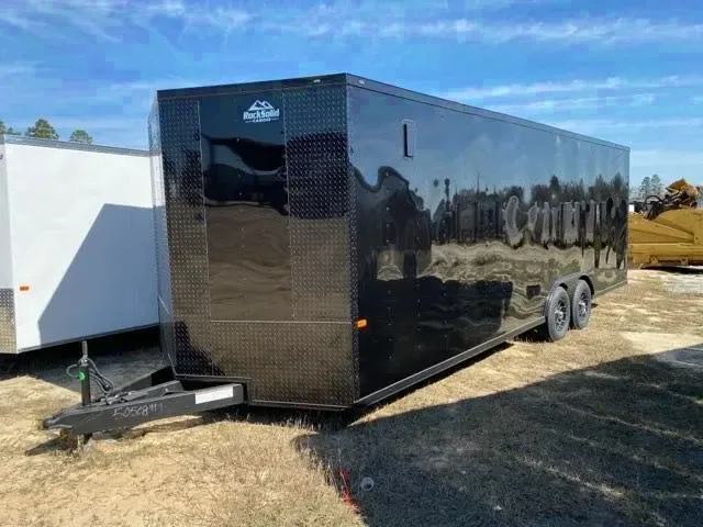 2025 Rock Solid Cargo 8.5x24 Black Enclosed Trailer - Submit Your Best Offer