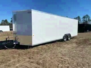 2025 Rock Solid Cargo 8.5x24 White Enclosed Trailer – Douglas, GA