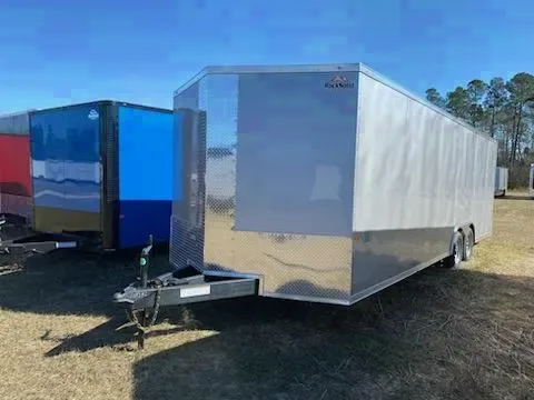 2025 Rock Solid Cargo 8.5x24 Silver Enclosed Trailer – Make Offer