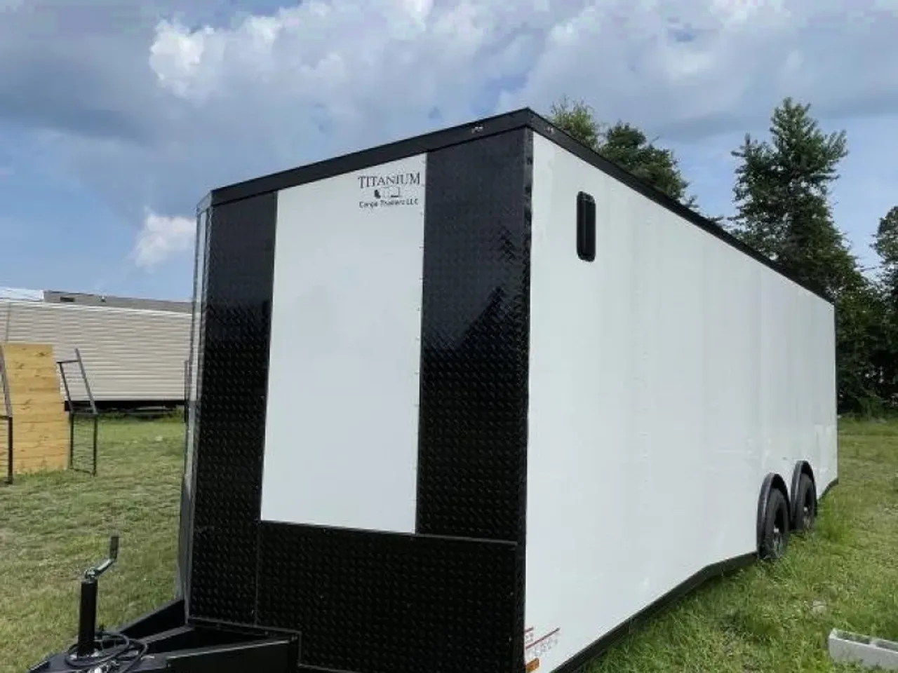 2025 Titanium 8.5X24TA3 7' POLYCOR WHITE Cargo / Enclosed Trailer