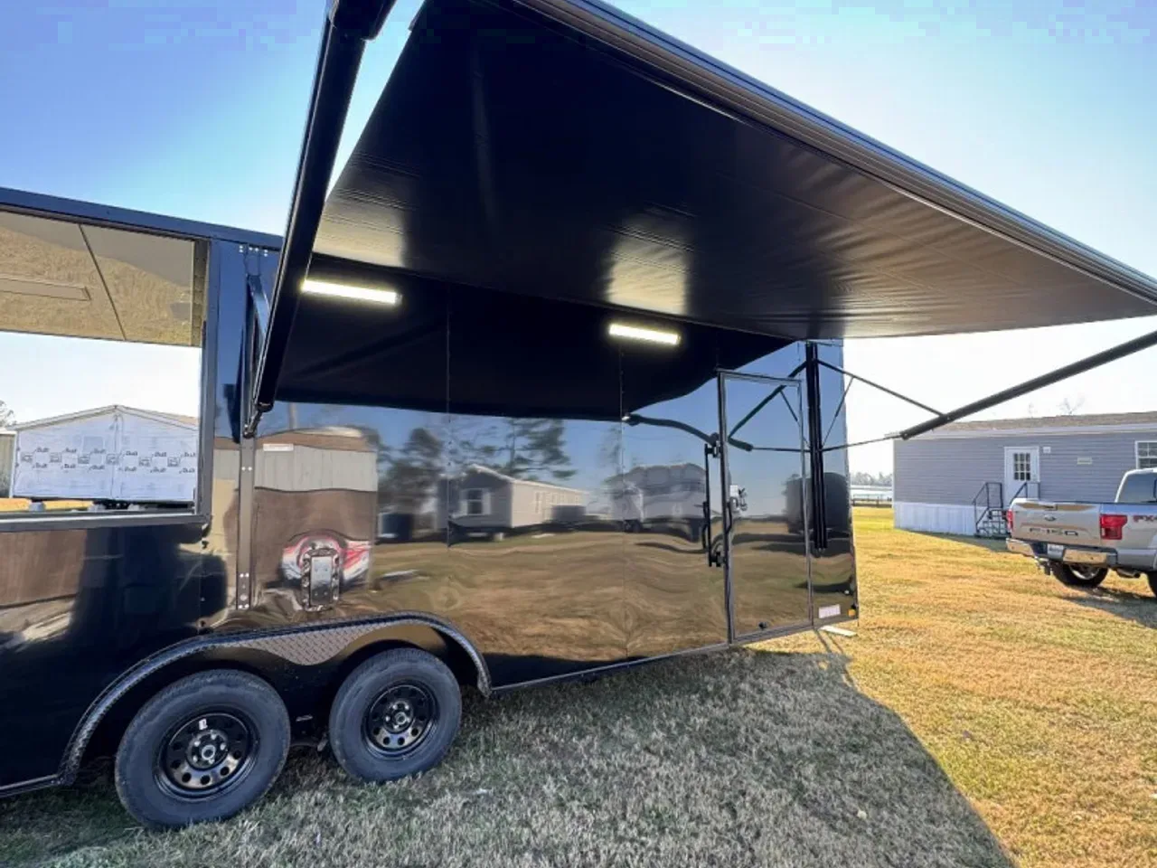 2025 Diamond Cargo 8.5x24TA HYBRID BBQ Trailer