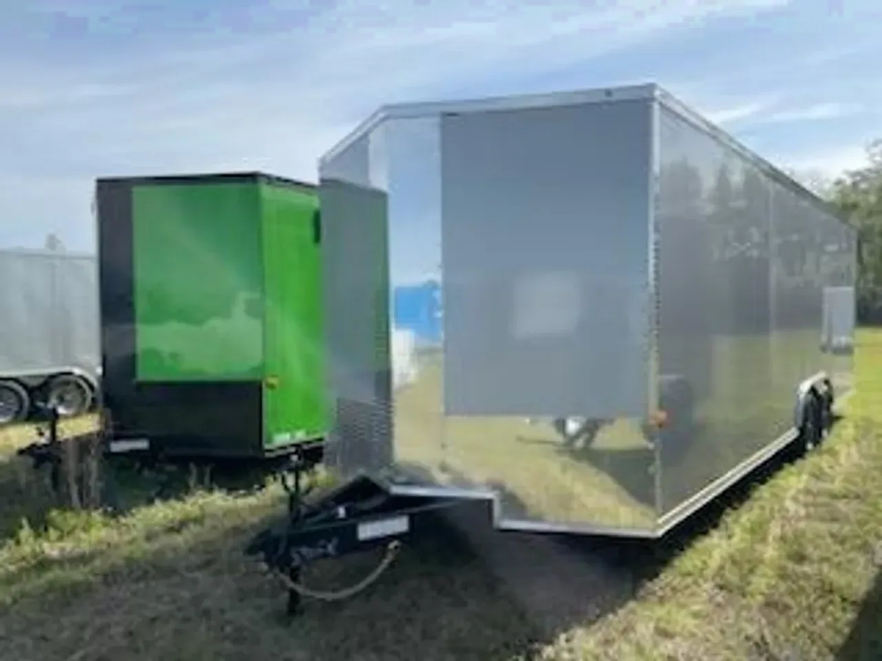 Rock Solid Cargo 8.5x24 Enclosed Cargo Trailer � 7' Interior, 5200lb Axles, Polycore Exterior, Tripl