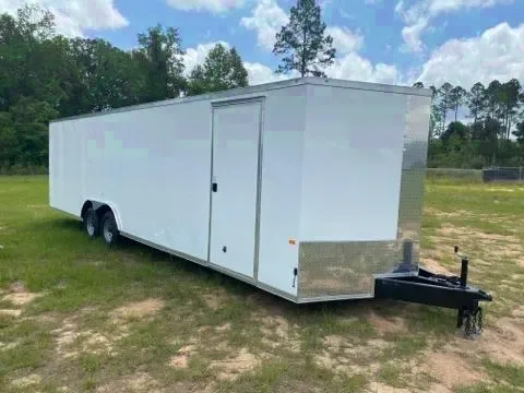 Impressive 2025 Rock Solid Cargo 8.5x28 Enclosed Trailer - Ready for Your Business