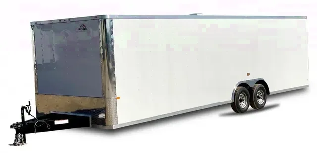 2024 Rock Solid Cargo 8.5 x28 TA Enclosed Cargo Trailer / Flat Front
