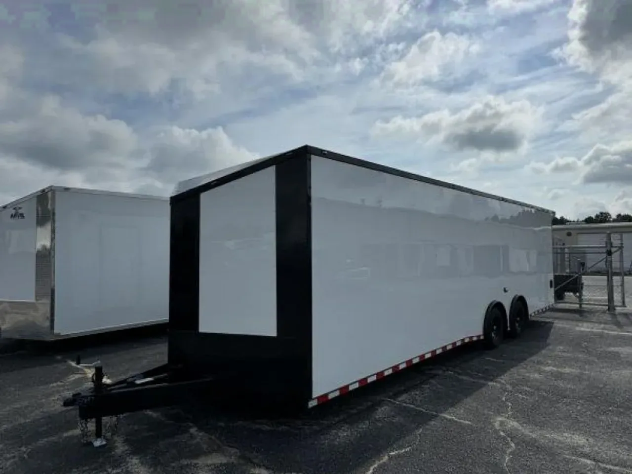 2025 ANVIL 8.5x28TA3 Rear Spoiler / PolyCor / Blackout Package Cargo / Enclosed Trailer