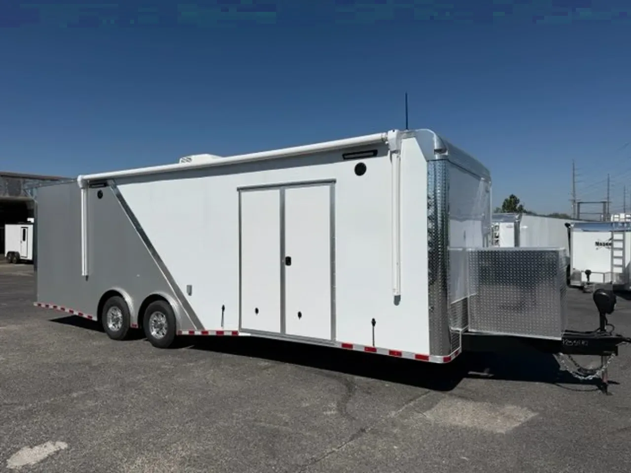 2026 Rock Solid Cargo 8.5 X 28TA Race Car Trailer