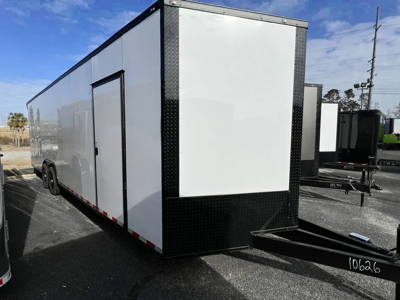 2026 Deep South 8.5 X 28 TA Enclosed Car Hauler