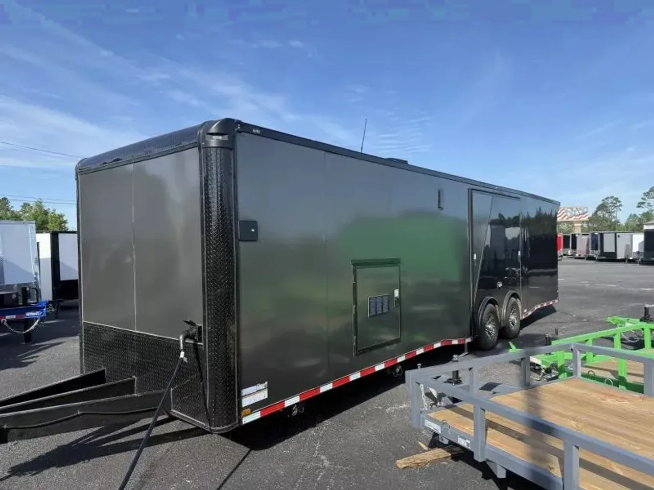 2026 Quality Cargo 8.5 x 32 TA Race Car Trailer / Car Hauler w/ Full Bathroom