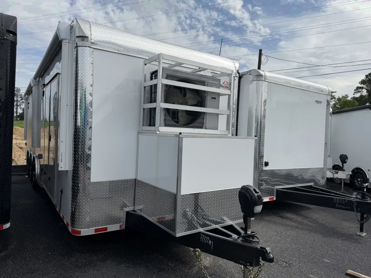 2026 Rock Solid Cargo 8.5 X 32 TA Race Car Trailer | Loaded & Race Ready w/ Underglow Lights