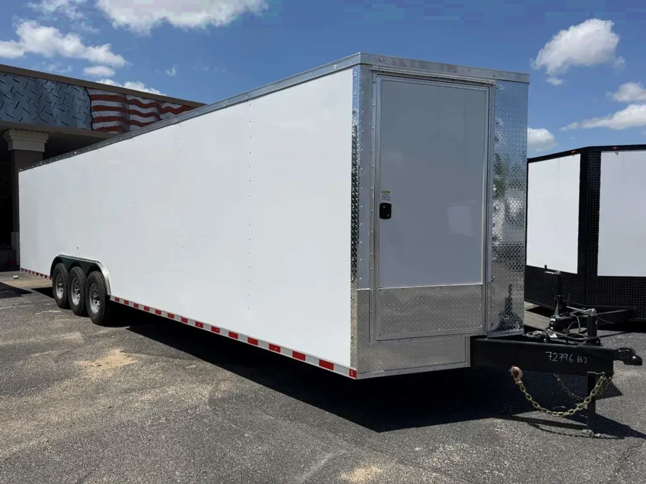 2026 Rock Solid Cargo 8.5 X 32 TA Heavy Duty Enclosed Cargo Trailer | Ramp in Nose