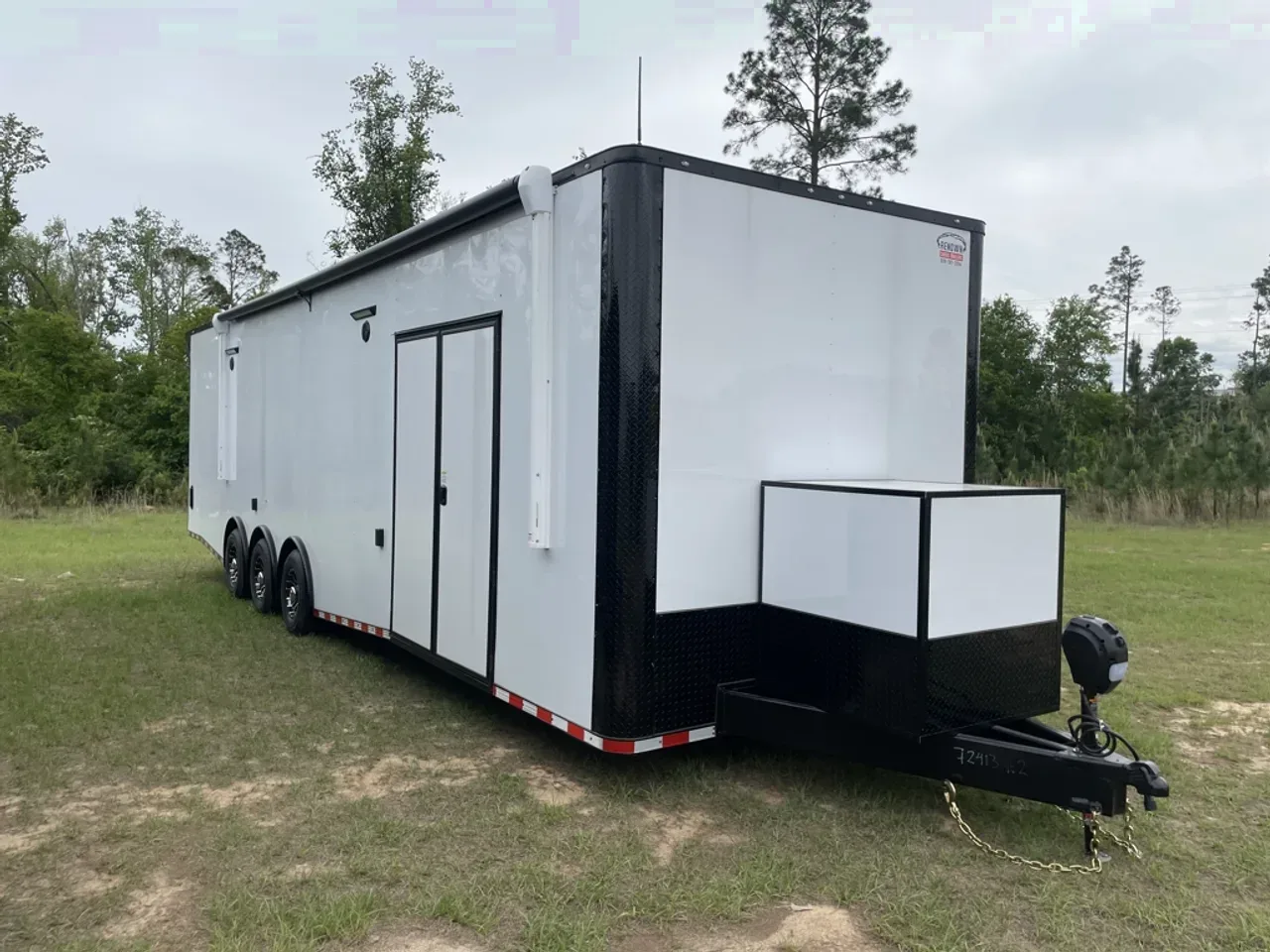 2026 Rock Solid Cargo 8.5 X 34 TTA Race Car Trailer | Loaded & Race Ready