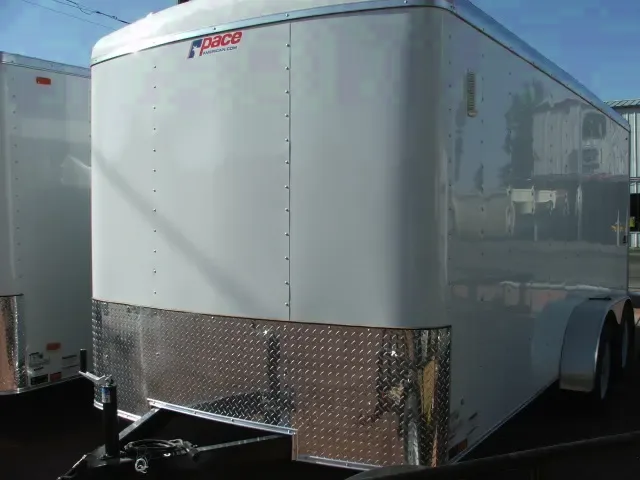 16FT White with Flat Front