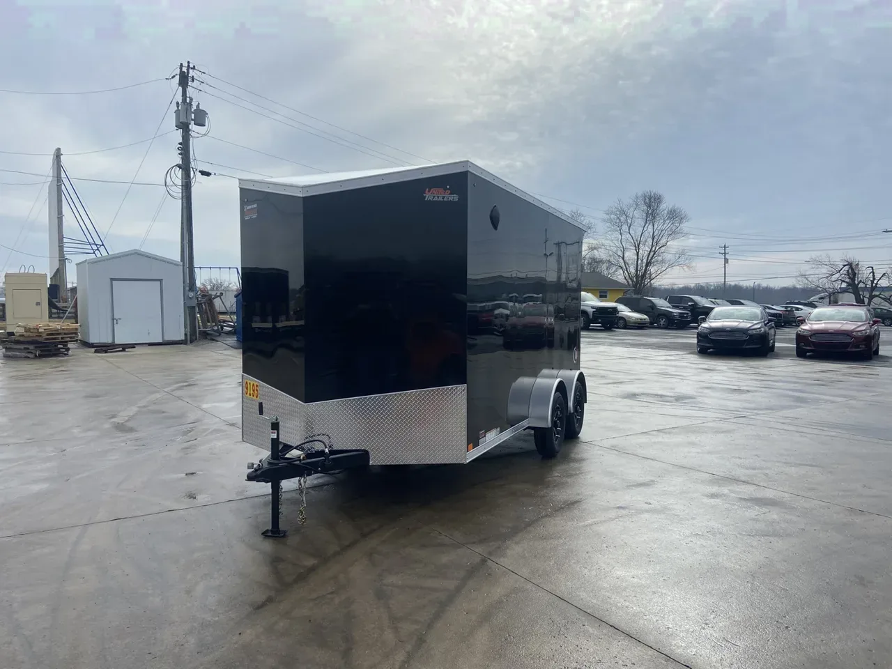 United UJ Enclosed Cargo Trailer 14'