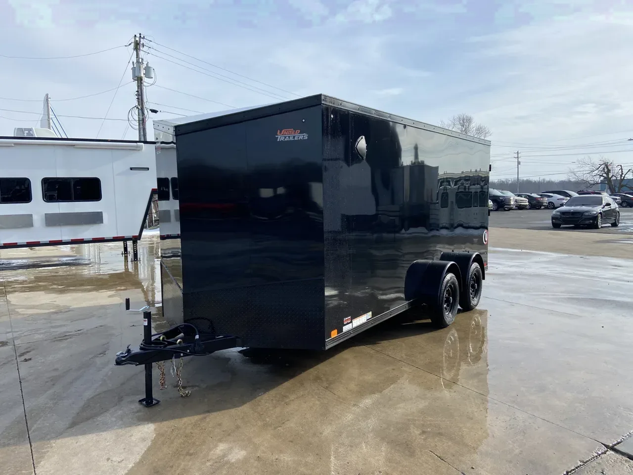United 16' Enclosed Cargo Trailer