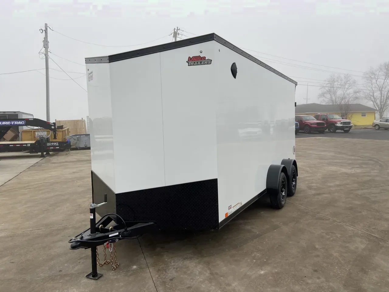 United 16' Enclosed Cargo Trailer
