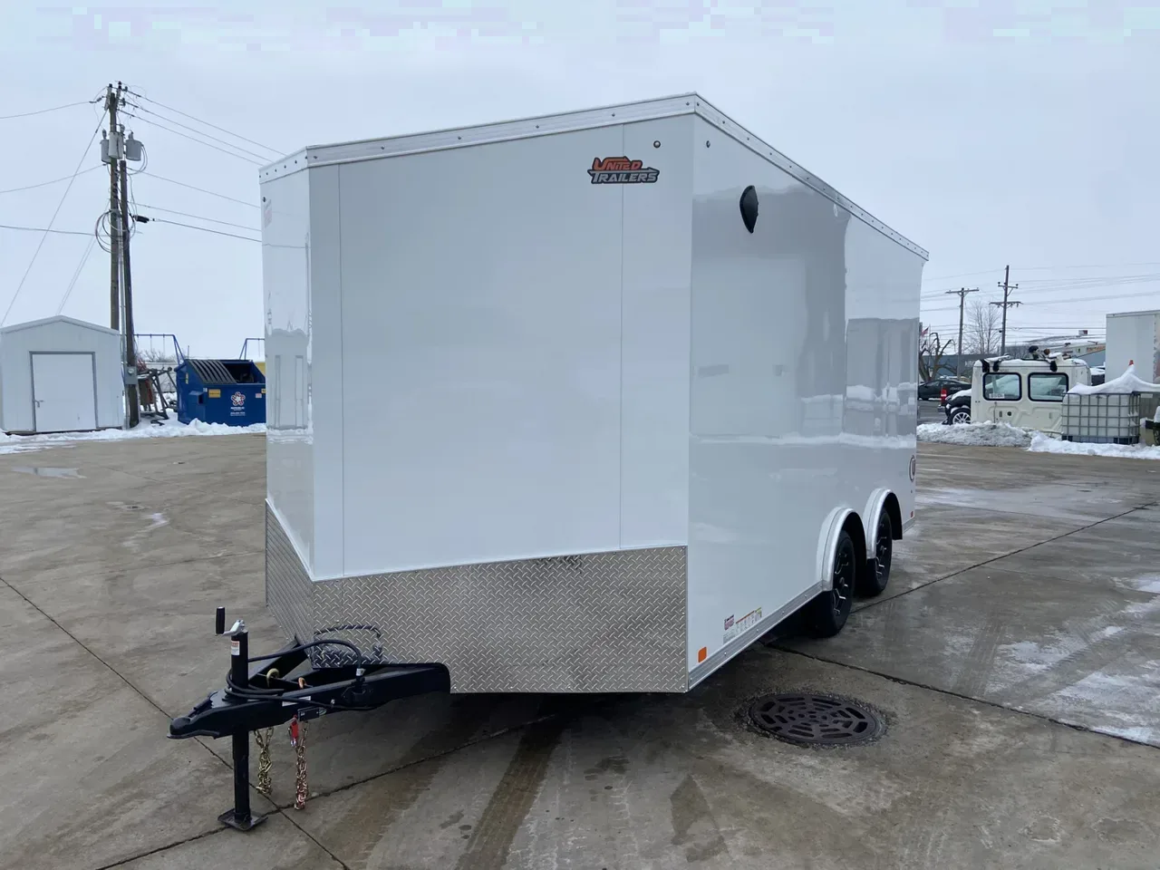 2026 United Trailers UJ Cargo / Enclosed Trailer 16'