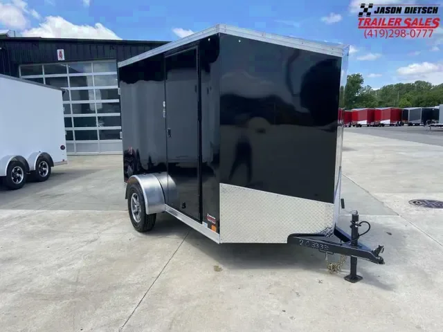 2025 United 6x10 V-Nose Cargo Trailer (Rear Ramp Door) - Make Your Offer!
