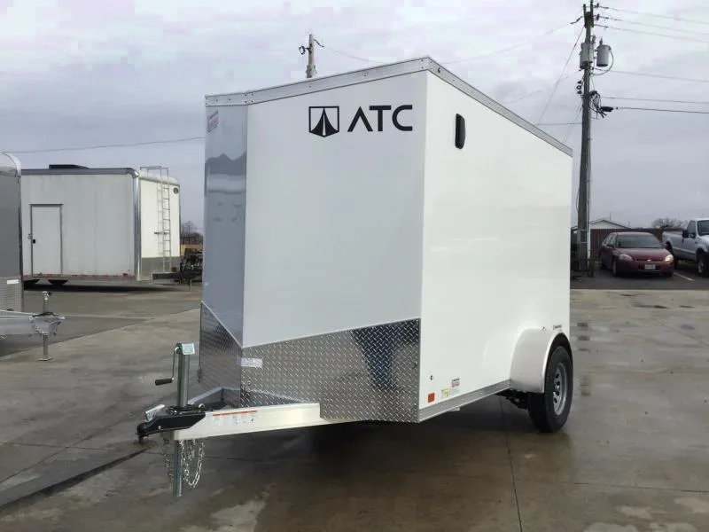 2025 ATC Raven 6x10+2 All-Aluminum Wedge Nose Cargo Trailer - Edgerton, OH
