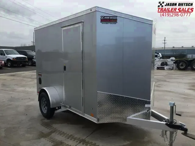 2025 ATC 6x10 All-Aluminum Cargo Trailer (Silver) - Edgerton, OH