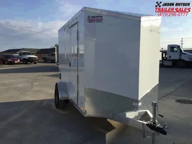 2025 ATC 6x10 All-Aluminum Cargo Trailer (White) - Edgerton, OH