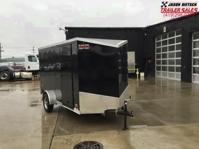 2025 United 6x12 V-Nose Cargo Trailer with Ramp Door - Submit Your Offer!