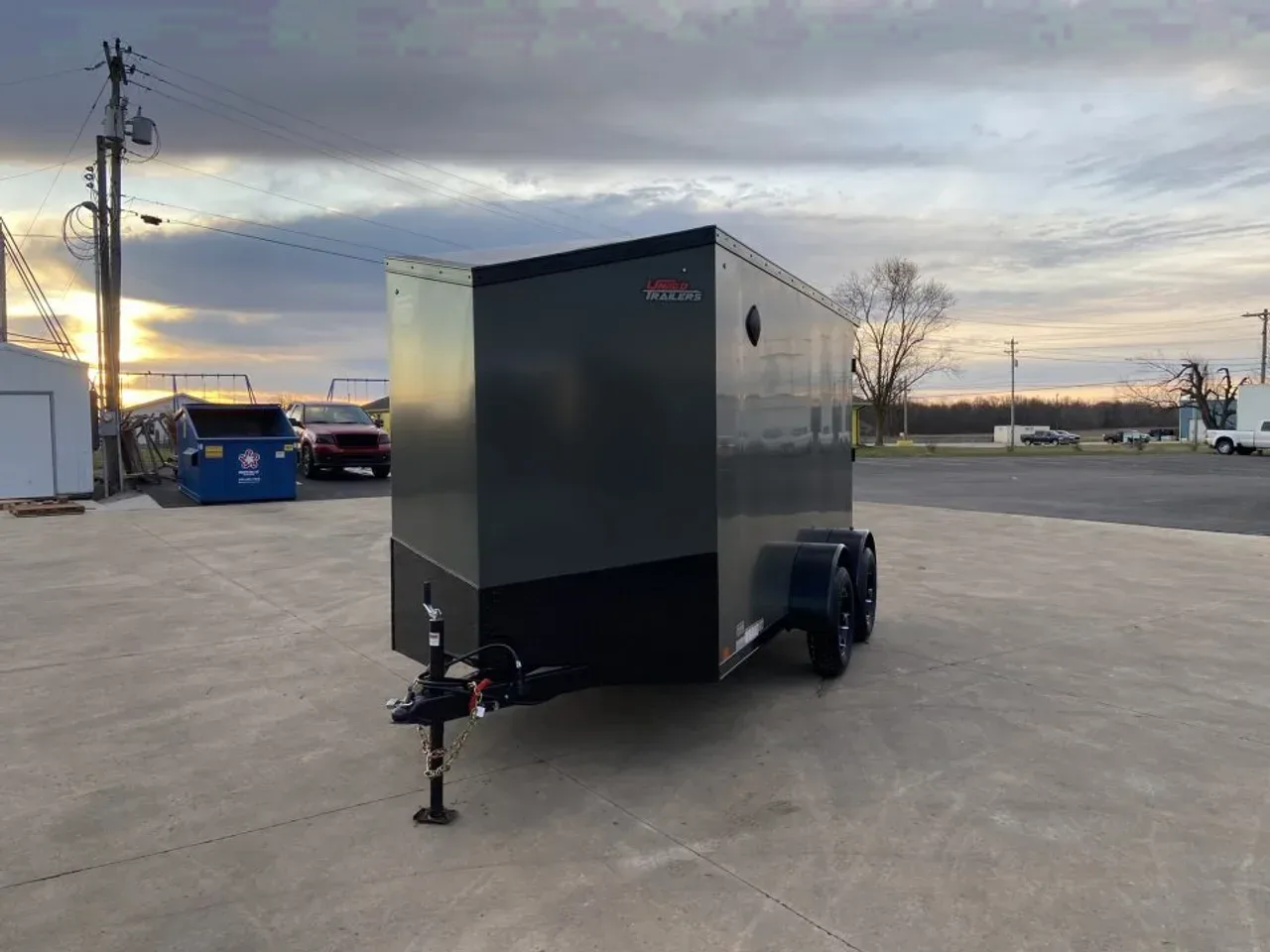United UJ-6X12 Enclosed Trailer