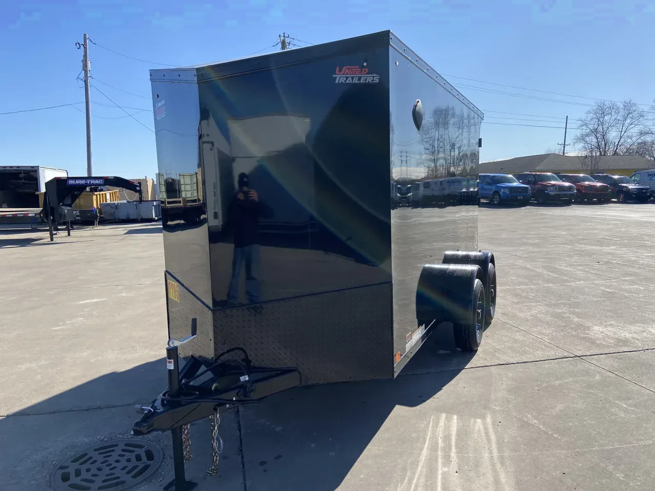 United UJ 6X12 Cargo Enclosed Trailer
