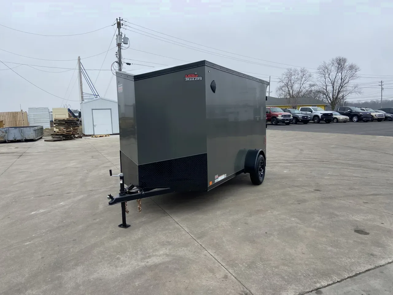 United UJ 6X12 Cargo Enclosed Trailer