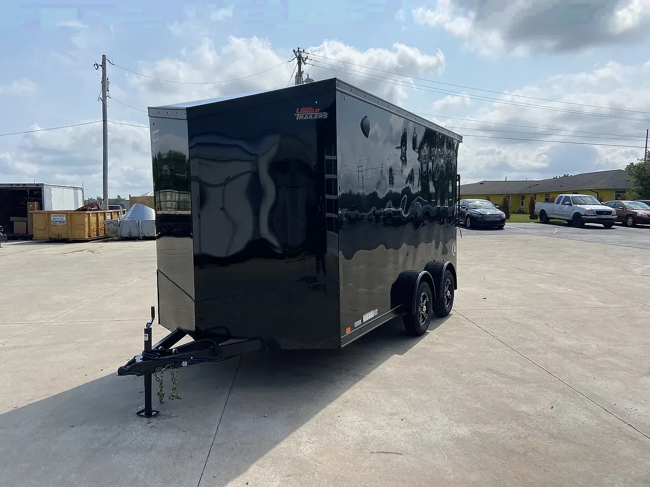 United 7.5x14' Enclosed Cargo Trailer