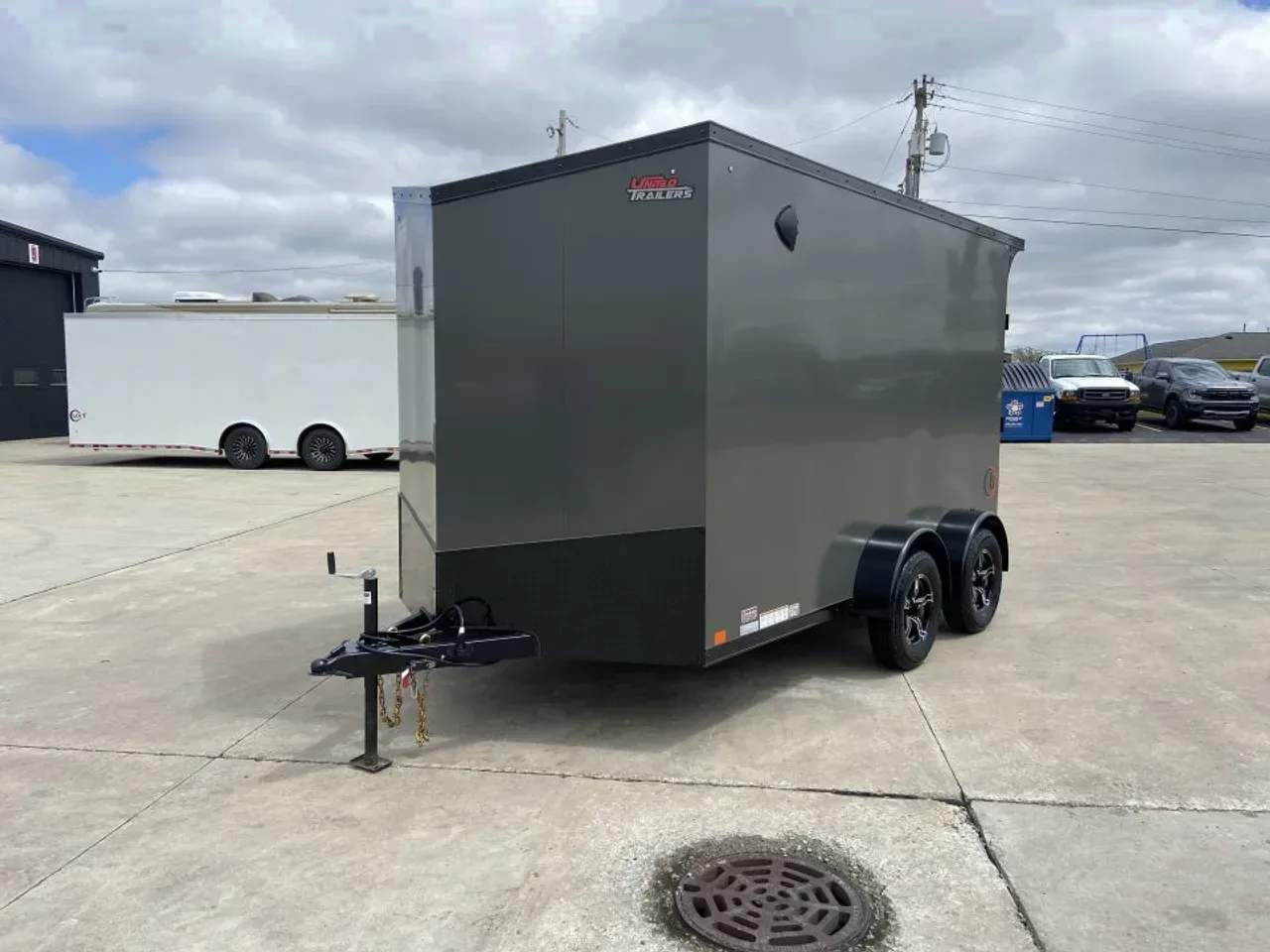 United UJ-7X12 Enclosed Trailer