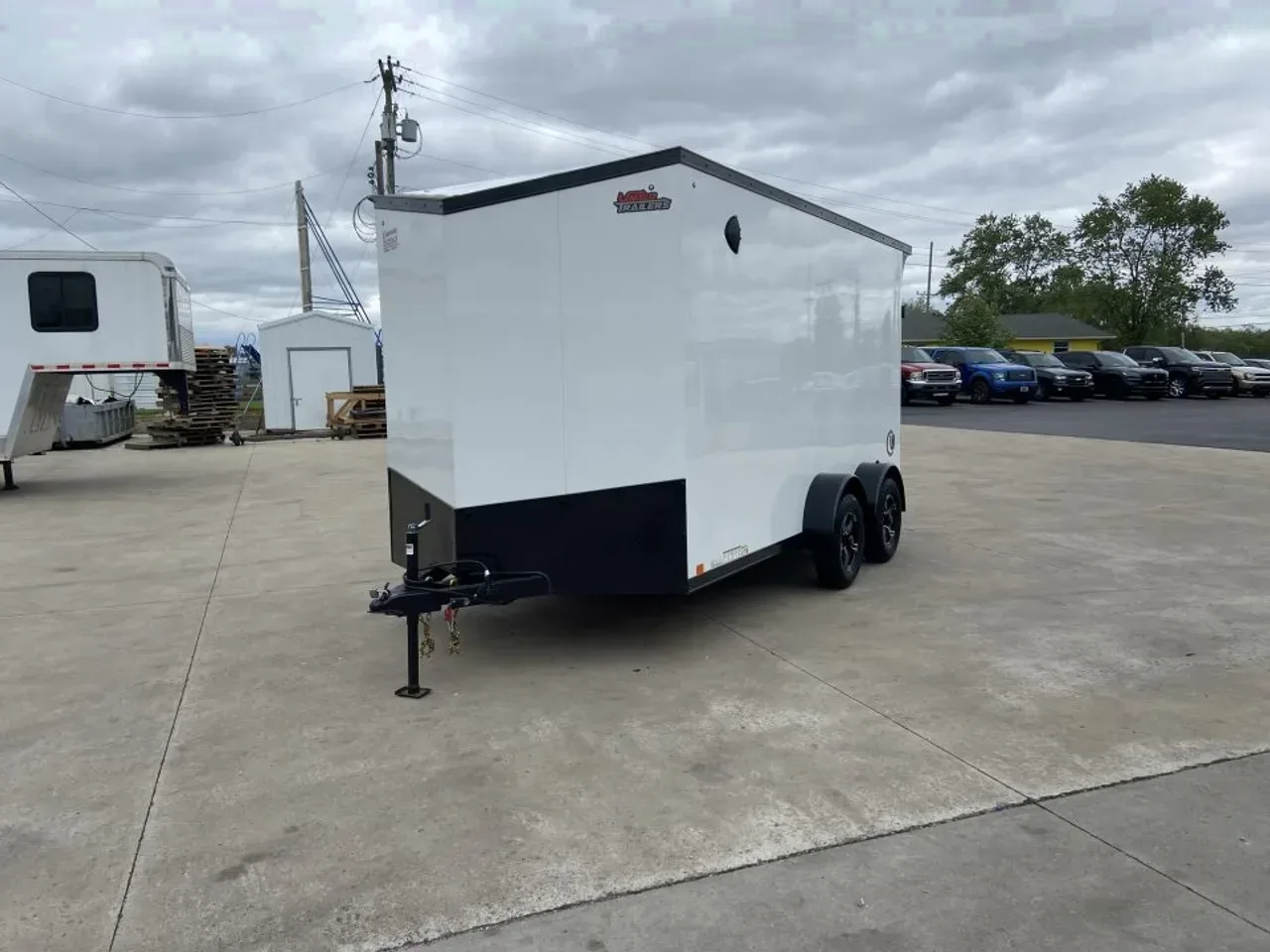 United UJ-7X14 Cargo Enclosed Trailer
