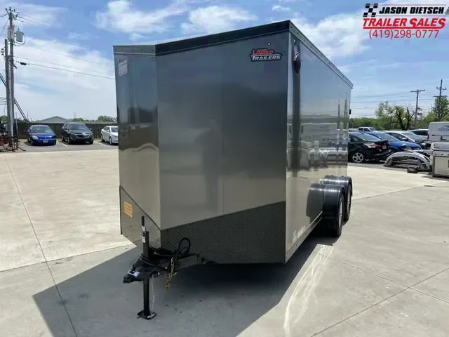2025 United 7x16 V-Nose Cargo Trailer with Rear Ramp Door - Make Offer in Edgerton, OH