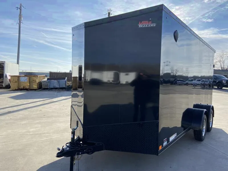 2025 United 7x16 V-Nose Enclosed Cargo Trailer