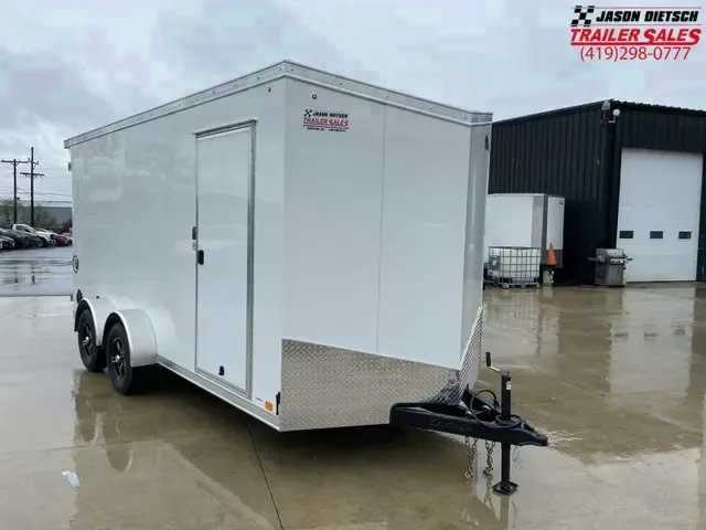 2025 United 7x16 V-Nose Tandem Axle Cargo Trailer - Make Offer