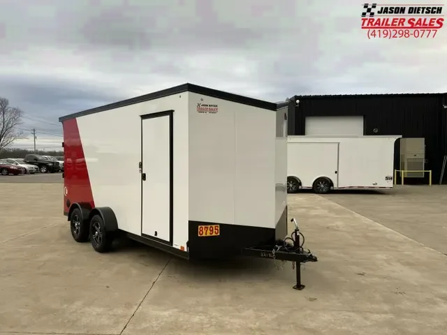 2025 United 7x16 V-Nose Enclosed Cargo Trailer - Edgerton, OH