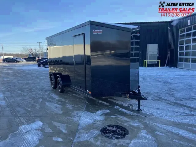 2025 United 7x16 V-Nose Enclosed Cargo Trailer
